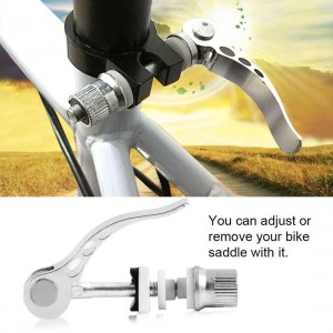 Road Bike Bicycle Cycle Quick Release Seat Saddle Post Clamp Mount Adapter