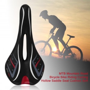 MTB Mountain Road Bicycle Bike Riding Cycling Hollow Saddle Seat Cushion Soft