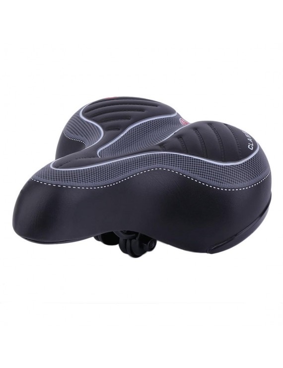 Comfortable Wide Big Bum Bicycle Gel Cruiser Extra Sporty Soft Pad Saddle Seat