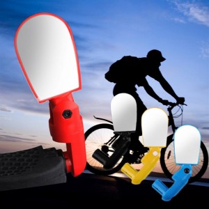 Rotate Safe Mountain Bike Motorcycle Reflective Mirror Rearview Handlebar