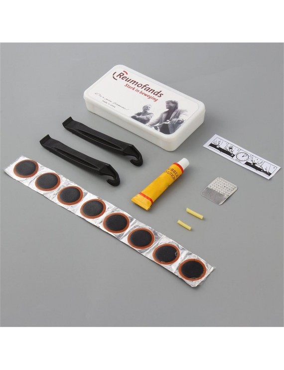 14 in 1 Bicycle Flat Tire Repair Patch Glue Lever Cement Tyre Rubber Tube Kit