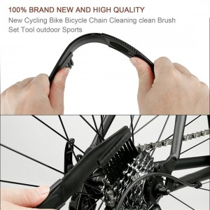 Cycling Bike Bicycle Chain Cleaning clean Brush Set Tool outdoor Sports