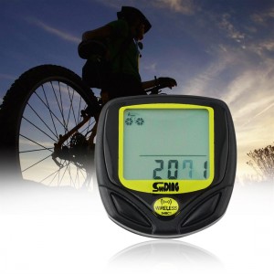 Wireless LCD Bike Computer Odometer Speedometer Cycle Bicycle Waterproof