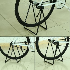 Bicycle Bike Cycling Wheel Hub Stand Kickstand Repairing Parking Holder Folding