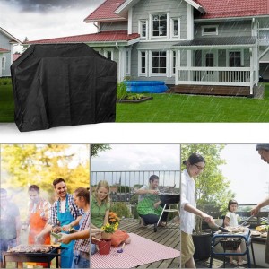 Waterproof BBQ Cover Outdoor Storage Rainproof Barbecue Grill Protective Cover
