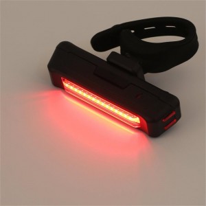 6 Modes USB Rechargeable Bike Bicycle Light Rear Back Safety Tail Light