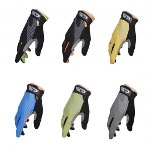 Breathable Full Finger Cycling Gloves with Anti-slip & Screen-touchable Design