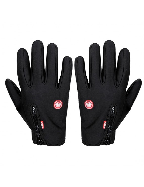 Unisex Motorcycling Touchscreen Winter Outdoor Riding Non-Waterproof Gloves
