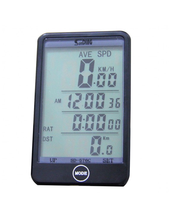 SUNDING SD-576A Wired Odometer Speedometer Bicycle