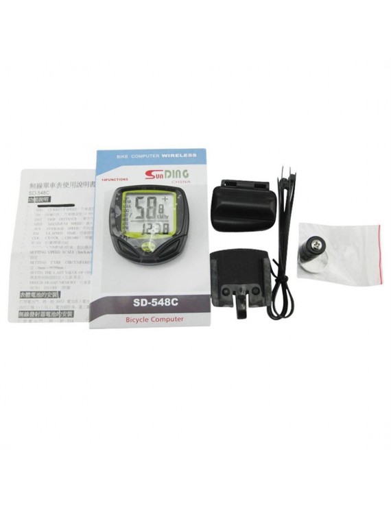 Waterproof Wireless Bicycle Cycling Sport Bike Computer Speedometer Odometer