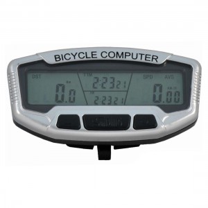 SUNDING SD-558C Wireless Waterproof Odometer Speedometer