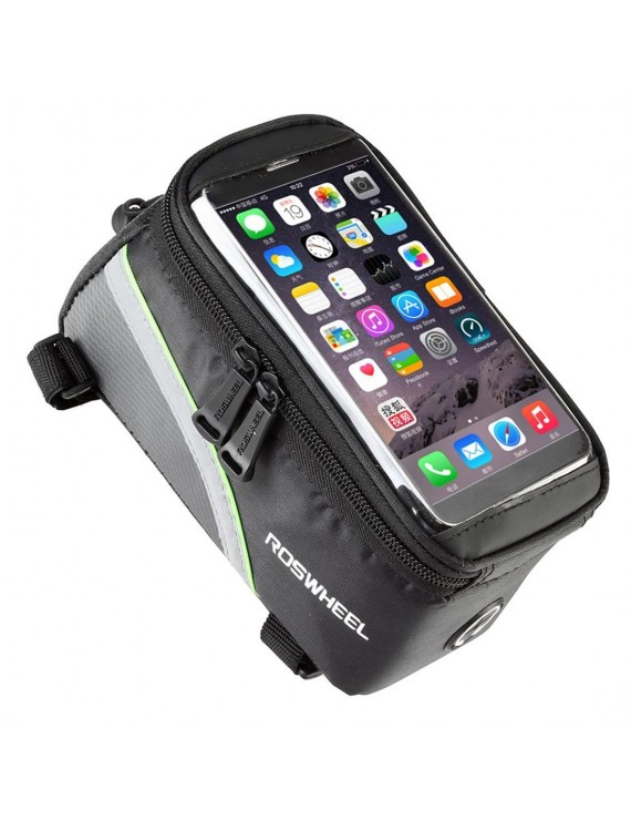 Cycling Bike Front Top Frame Pannier Tube Bag Case Pouch for Cell Phone
