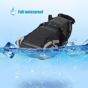 ROSWHEEL Waterproof Bicycle Saddle Bag Bike Storage Bag Rear Seat Tail Pack