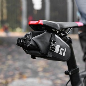 ROSWHEEL DRY Series Bicycle Cycling Bag Full Waterproof PVC Rear Tail Saddle Bag